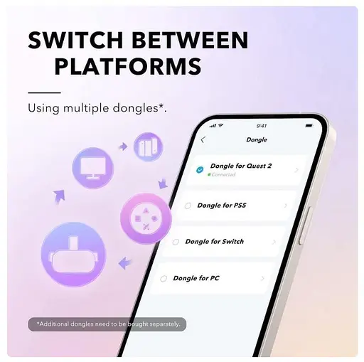 Навушники бездротові Anker Soundcore VR P10 TWS for Meta Quest (A3850G21) - фото 8