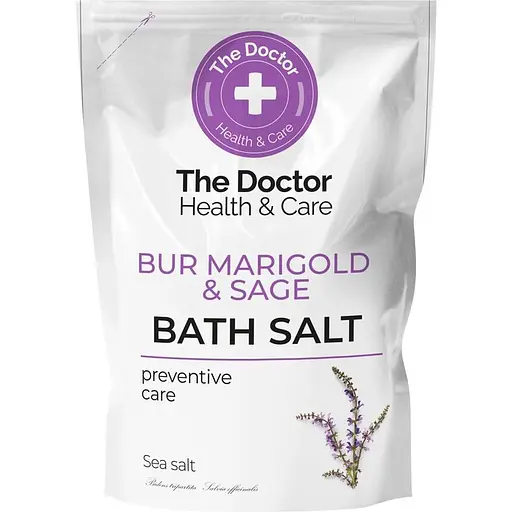 Сіль для ванн Домашний Доктор з чергою та шавлією 500 г - фото 1