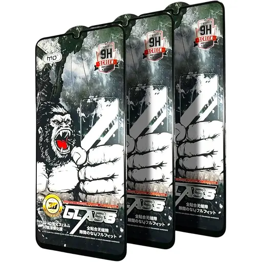 Захисне скло DK для Samsung Galaxy A05 A055 Full Glue 3D MO King Kong 017565 black 3 шт.