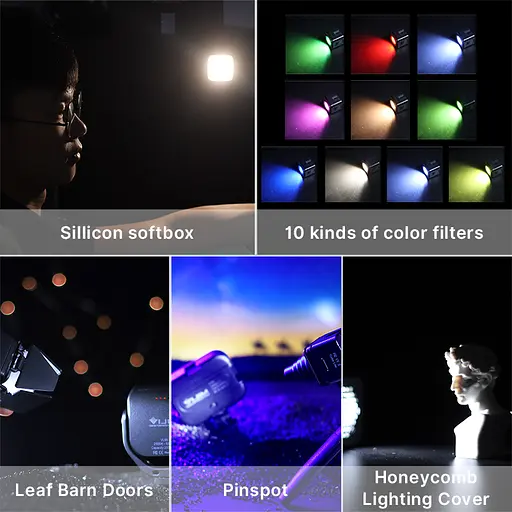 Видеосвет Ulanzi Vijim Waterproof Versatile LED light (UV-2172 L2) - фото 15