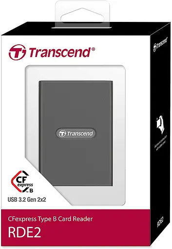 Transcend Кардрідер USB 3.2 Type-C > CFexpress Type B Сірий - фото 4