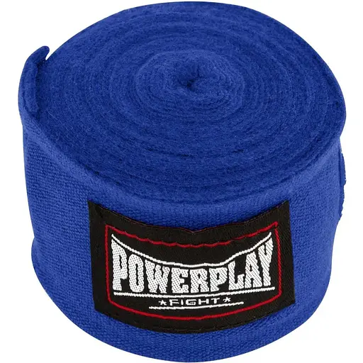 Бинты для бокса PowerPlay 3046 4.5 м Blue - фото 4