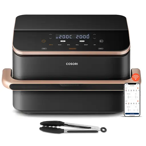 Мультипіч Cosori Dual Blaze Twinfry 10-Litre CAF-TF101S-AEUR (KAAPAFCSSEU0204Y) - фото 3