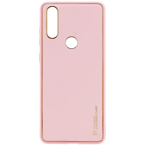 Шкіряний чохол Xshield для Xiaomi Redmi Note 7 / Note 7 Pro / Note 7s Рожевий / Pink