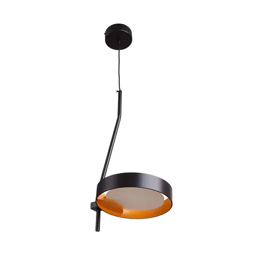 Потолочный светильник Brille подвесной BR-01 666S/1 LED 5W NW BK/G
