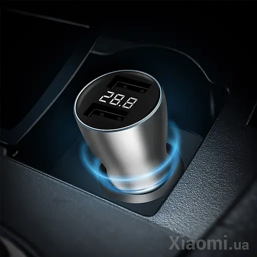 Зарядное устройство для ZMI Car Charger with Display AP621 авто адаптер быстрый - фото 4