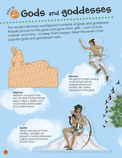 Ancient Rome Ultimate Sticker Book - фото 4