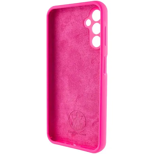 Чехол Lakshmi Silicone Cover Full Camera AAA для Samsung Galaxy A14 4G/5G Розовый/Barbie pink - фото 4
