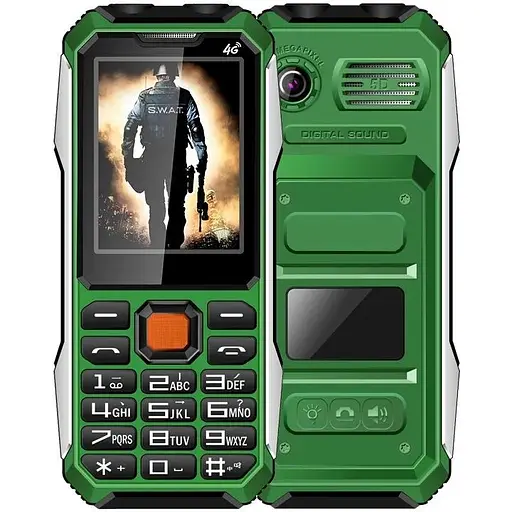 Телефон H-Mobile A6 Happyhere A6 green