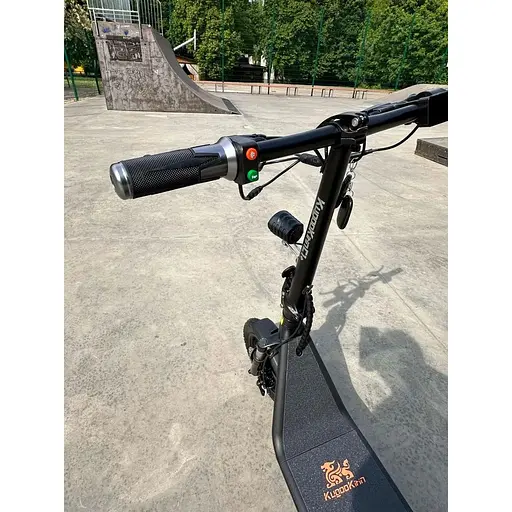 Электросамокат с сиденьем Kugoo C1+ PLUS (1000W 18Ah) Черный - фото 4
