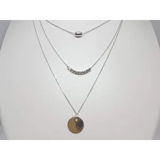 Срібне кольє Qvaliz. 908-01148 - фото 2