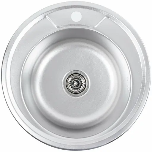 Кухонная мойка Platinum 490 декор (SP000000256) - фото 1