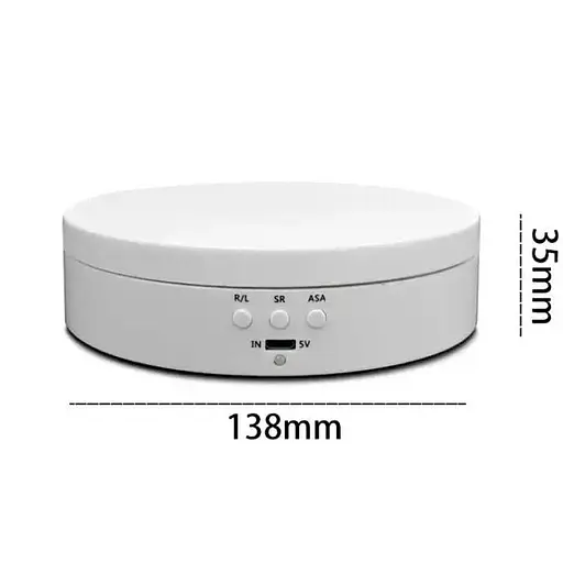 Поворотний стіл Puluz DCA0942W 14см [88760] - фото 2