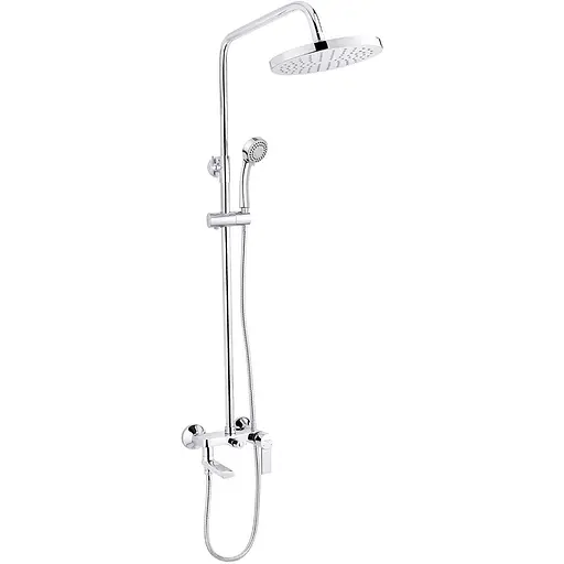 Душова система Kroner KRP Basis - C063 CV024306, Хром - фото 1