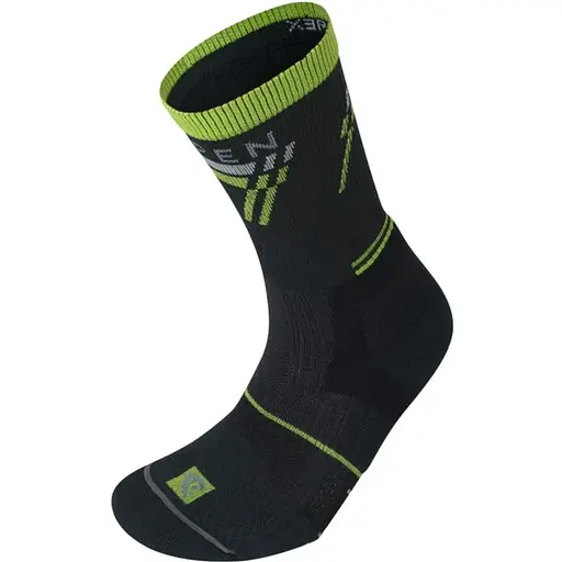 Шкарпетки Lorpen X3RWC Womens Running Padded Eco Anthracite/Green M (1052-6210281 2431 M)
