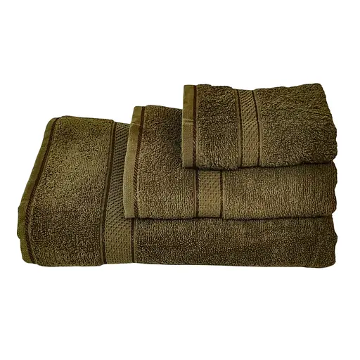 Рушник 50 х 90 см 100 % бавовна Хакі Versailles VS-T19-5090 (146754)