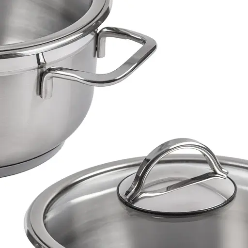 Кастрюля Lessner Blasta нержавеющая сталь 4.5 л 22см (55878-22) - фото 2