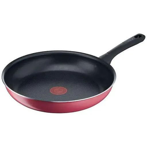 Сковорода Tefal Cranberry Red 28 см. с титановым антипригарным покрытием - фото 3