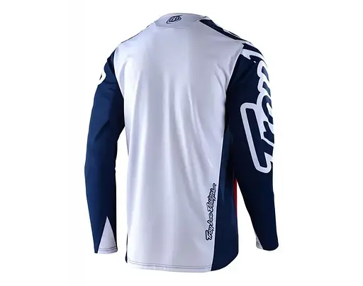 Велоджерси Troy Lee Designs Sprint Jersey Seca 2.0 Navy/Red S (1106-324782002) - фото 2