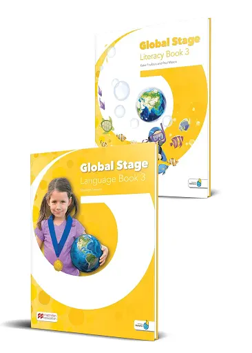 Global Stage. Level 3. Literacy Book and Language Book with Navio App