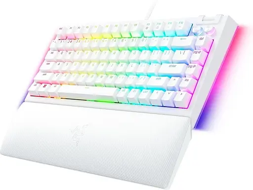Клавіатура Razer BlackWidow V4 75% Mechanical Orange Switch USB White (RZ03-05001700-R3M1) - фото 3