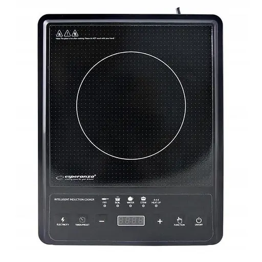 Настольная индукционанная плита Esperanza Krakatau EKH011 одноконфорочная плита 2000Вт - фото 4