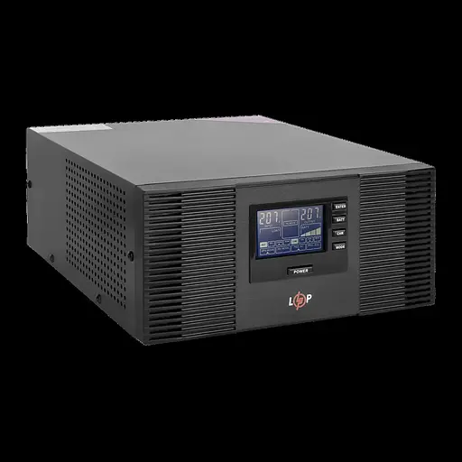 ДБЖ з правильною синусоїдою LogicPower 12V LPM-PSW-1500VA 1050 Вт - фото 2