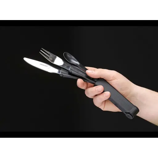 Набор Boker Snac Pac (нож,вилка,ложка) - фото 3