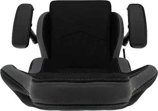 Геймерское кресло GT Racer черное с серым (X-0712 Shadow Gray) - фото 13