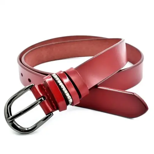 Ремінь шкіряний Weatro жіночий 110-115х3 см acs0013889 - фото 1