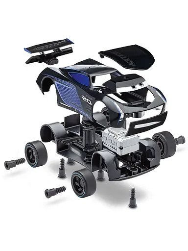 Конструктор Revell Jackson Storm Disney Cars машинка зі світлом та звуками чорний 00921 - фото 5