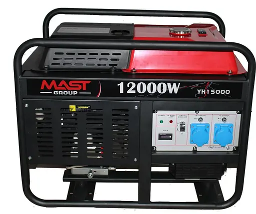 Бензиновий генератор MAST GROUP YH15000 - фото 1