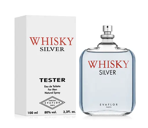 Оригинал Evaflor Whisky Silver 100 мл ТЕСТЕР туалетная вода - фото 1