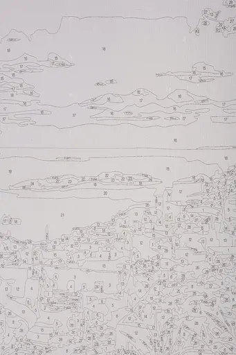 Набор для росписи по номерам Завтрак на море 40*50 см, IDEA2-GX47209, ТМ "99IDEAS" - фото 6