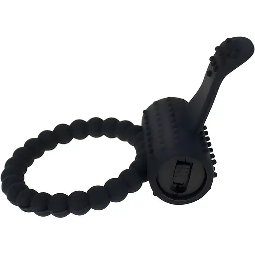 Ерекційне кільце Passion з вібрацією чорне (4821002029617)