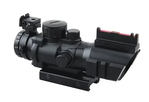 Прицел оптический Vector Optics C1 4x32 Red, Green, Blue Chevron - фото 7