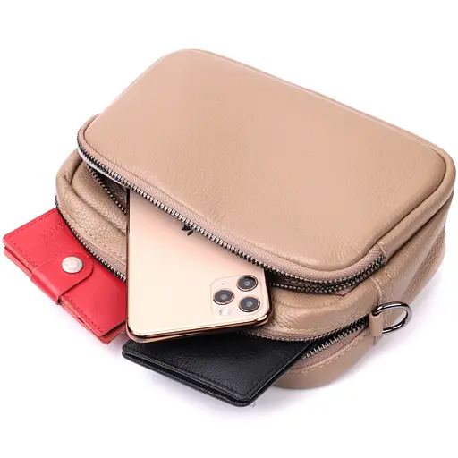 Кожаная сумка женская Vintage 21.5х14.5х7 см sum0024814 - фото 6