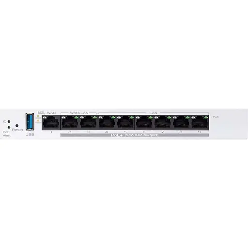 Коммутатор ASUS ExpertWiFi EBG19P 8xGE LAN (8xPoE), 1xGE WAN, 1xUSB 3.2, 123W, BT (90IG08C0-MO3B00) - фото 4