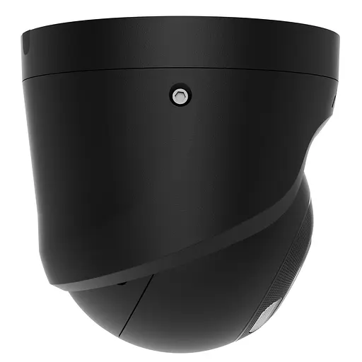 IP-Камера дротова Ajax TurretCam HL black, 8мп, 2.8мм, гібридне підсвічування IR 35м, білий Led 50м, Poe, True WDR, IP 65, ІЧ 35м, аудіо, кут огляду 100° до 110°, купольна, чорна - фото 5