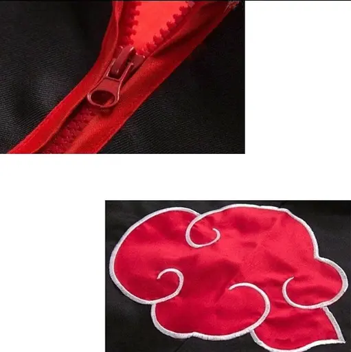 Плащ Акацукі Хмара без капюшона Аніме Наруто Naruto Akatsuki NA 22.050 - фото 4