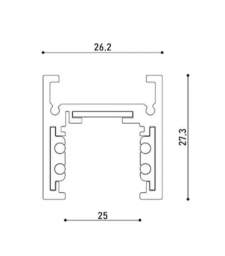 Магнітний трек Kloodi KDMG-SLIM-TRN 2M BK - фото 3