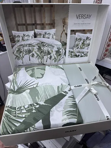 Постільна білизна Versay V1 Ada Cayi Ранфорс Clasy pbe0052048 - фото 3
