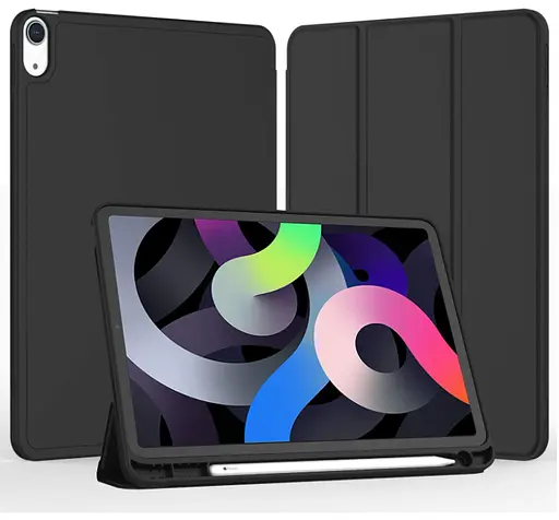 Чохол-книжка CDK Еко-шкіра силікон Smart Case cлот стилус для Apple iPad Air 10.9" 4gen 2020 (015026) black - фото 2