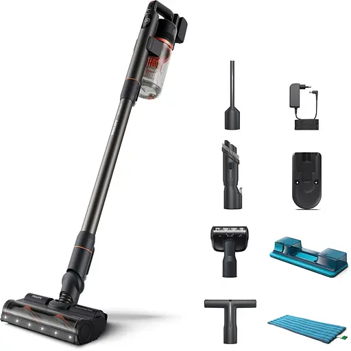 Пилосос Philips Aqua Plus 7000 Series бездротовий чорний (XC7055/01)