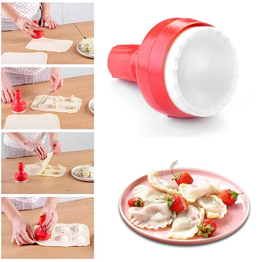 Форма для ліплення вареників варенична варенниця, Kitchette 81977 - фото 2