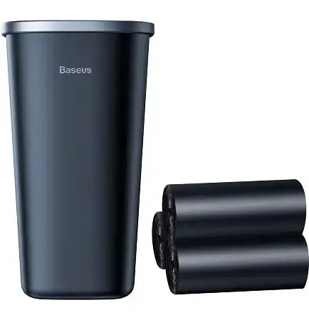 Автомобильный контейнер для мусора Baseus CRLJT-A01 Черный - фото 2