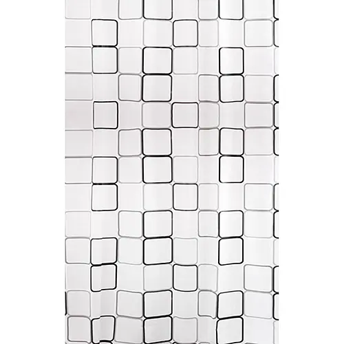 Шторка для ванної PEVA MALTA 2 + кільця (06894) - фото 2