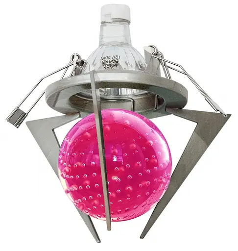Світильник точковий Brille декоративний HDL-BA SN/PINK MR16 164048