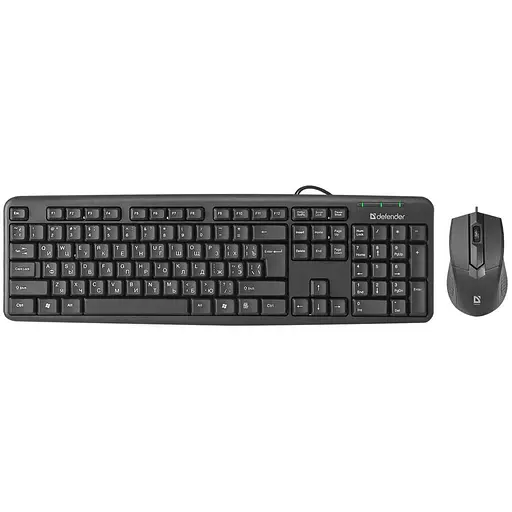 Комплект Defender Dakota C-270 UA, USB, дротовий, чорний