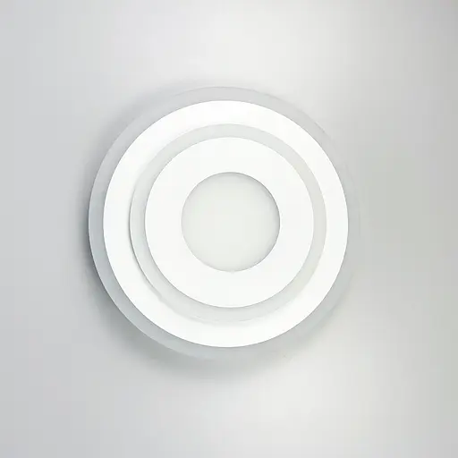 Светодиодный светильник с матовым рассеивателем Line F диаметр 20 см Арт. 2245-200 WT - фото 1